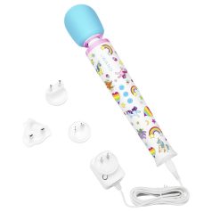   le Wand Unicorn - vibrador massageador recarregável - edição arco-íris