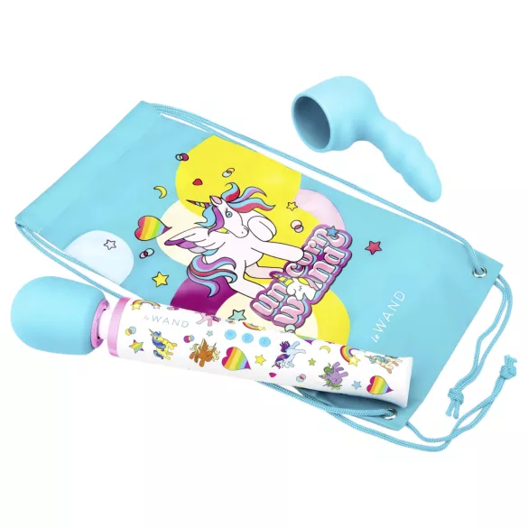 le Wand Unicorn - vibrador massageador recarregável - edição arco-íris