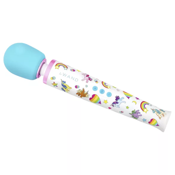 le Wand Unicorn - vibrador massageador recarregável - edição arco-íris