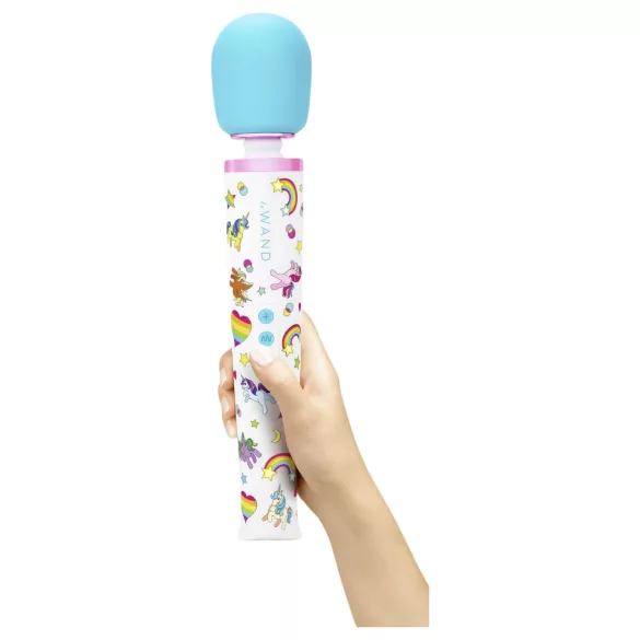 le Wand Unicorn - vibrador massageador recarregável - edição arco-íris