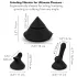 The Cowgirl Cone - máquina de sexo premium controlada por app, com 2 acessórios intercambiáveis, 20 modos de vibração (preto)