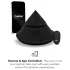 The Cowgirl Cone - máquina de sexo premium controlada por app, com 2 acessórios intercambiáveis, 20 modos de vibração (preto)
