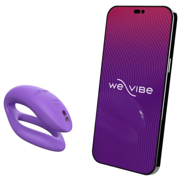 We-Vibe Sync O - vibrador para casais recarregável controlado por app - lilás
