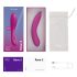 We-Vibe Rave 2 - vibrador ponto G recarregável inteligente - silicone rosa