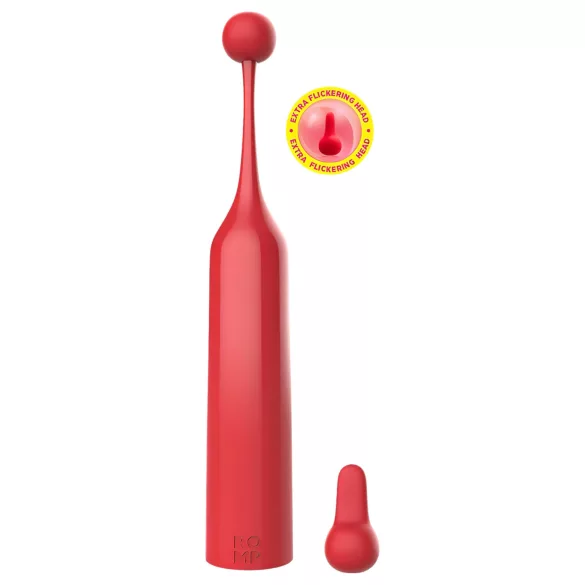 ROMP - vibrador clitóris mini - silicone vermelho