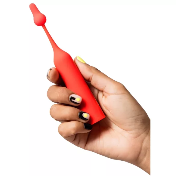 ROMP - vibrador clitóris mini - silicone vermelho