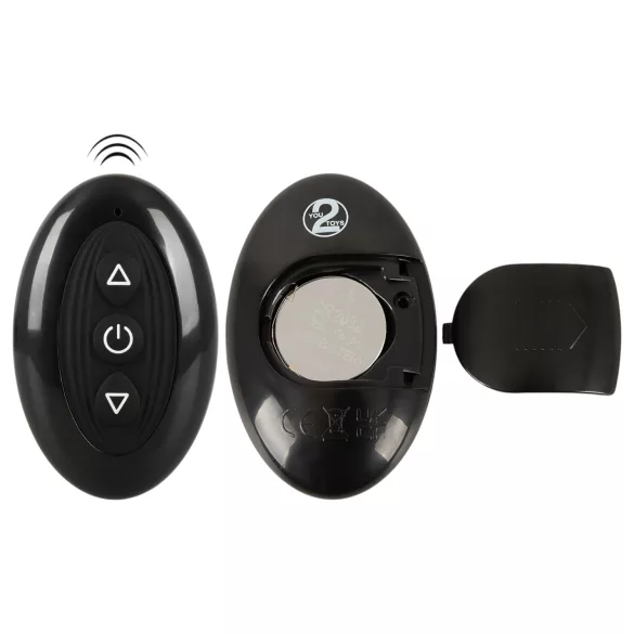 Couples Choice - anel peniano vibratório multifunção - silicone preto