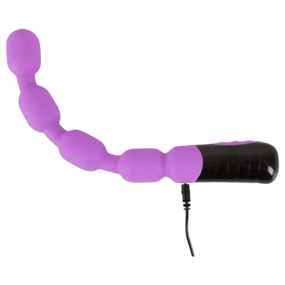 You2Toys - vibrador ponto G e próstata com esferas - silicone roxo