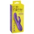 Smile - vibrador com estimulador de clitóris - silicone lilás