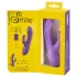 Smile - vibrador com estimulador de clitóris - silicone lilás