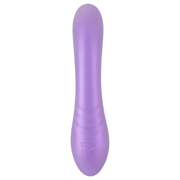 Smile - vibrador com estimulador de clitóris - silicone lilás