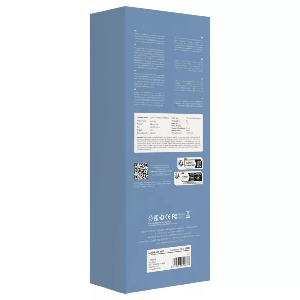 Svakom Ava Neo - vibrador inteligente com movimento de vaivém (azul)