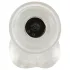 Crystal - Vibrador com ventosa (transparente)