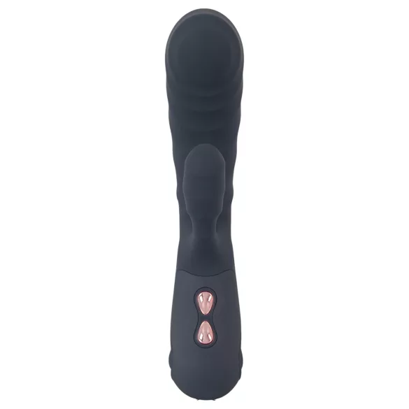 You2Toys - Oh! Rabbit vibrador com estimulador de clitóris (preto)