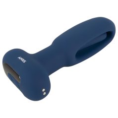 ANOS - vibrador anal com língua - silicone azul