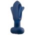 ANOS - vibrador anal com língua - silicone azul