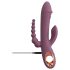 You2Toys - vibrador triplo recarregável - silicone roxo