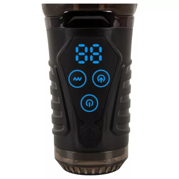 Stroker - masturbador masculino sugador e vibratório - cinza