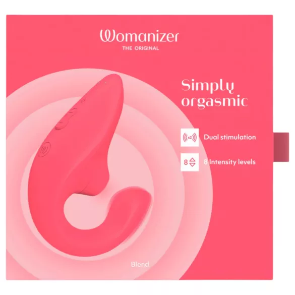 Womanizer Blend - Vibrador de ponto G e estimulador de clitóris (coral)