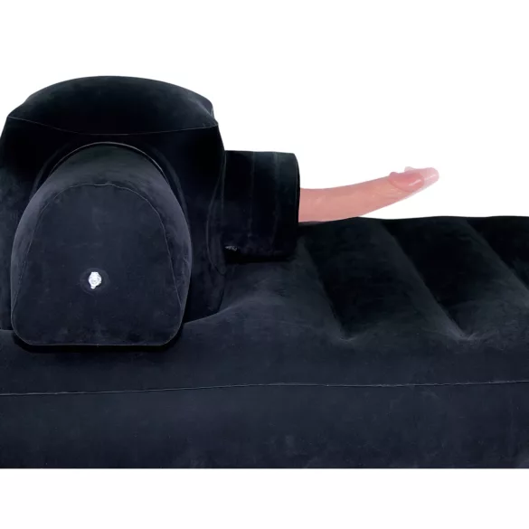 You2Toys Velvet Luxury - máquina de sexo com cama integrada - preto