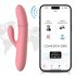 Svakom Mora Neo - vibrador clitoriano com braço e esferas - silicone rosa