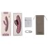 Svakom Trysta Neo - vibrador rabbit com bolas rotativas - silicone rosa