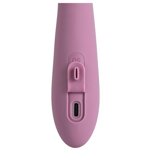 Svakom Trysta Neo - vibrador rabbit com bolas rotativas - silicone rosa