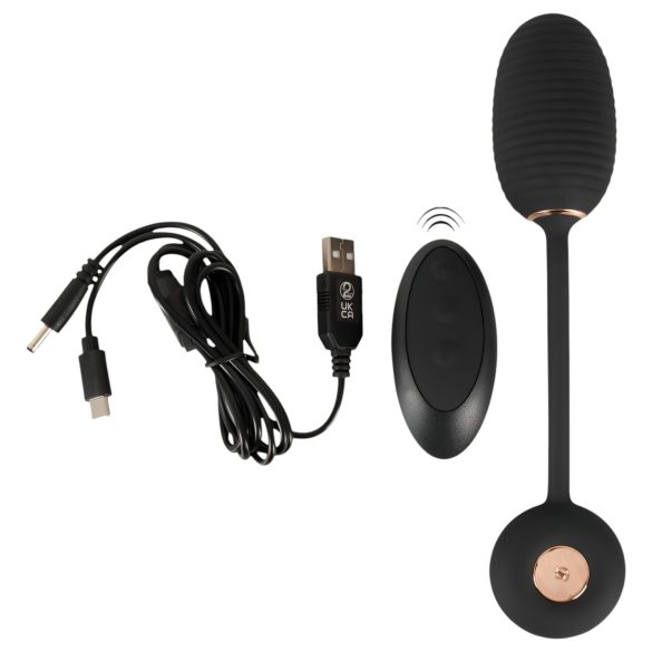 You2Toys Intense RC - ovo vibratório com controle remoto - silicone preto