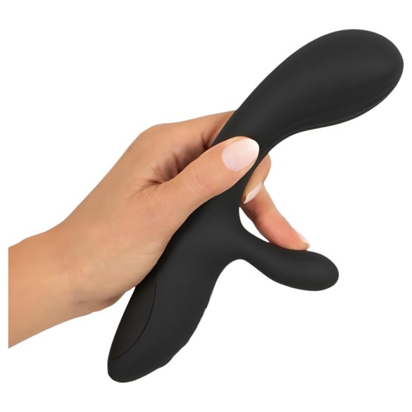 You2Toys Intense - Vibrador com braço clitoriano e ponto G (preto)