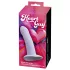 You2Toys - vibrador clitóris formato coração - silicone azul
