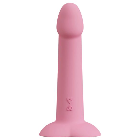 You2Toys - vibrador com coração - silicone rosa