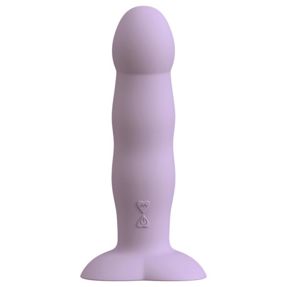 You2Toys - vibrador em formato de coração - silicone - roxo