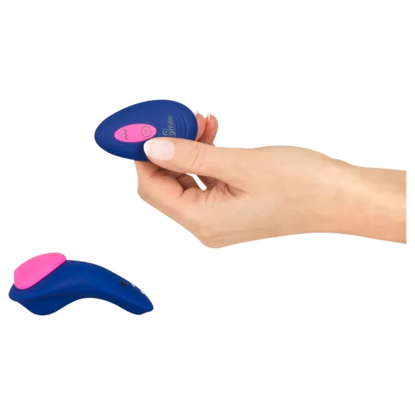 Smile RC Panty - vibrador para calcinha com controle remoto - azul