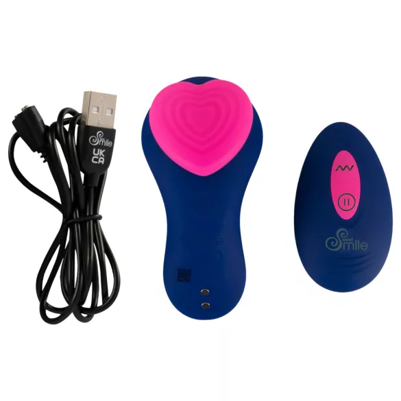 Smile RC Panty - vibrador para calcinha com controle remoto - azul