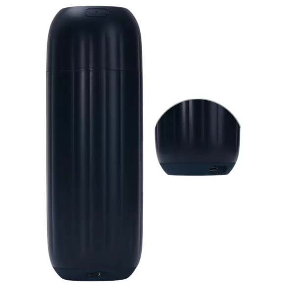 Svakom Sam Neo 2 - masturbador masculino inteligente - silicone preto e branco