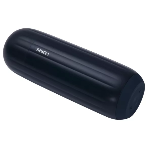 Svakom Sam Neo 2 - masturbador masculino inteligente - silicone preto e branco