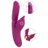 Javida - vibrador ponto G e clitóris 4 em 1 - silicone roxo
