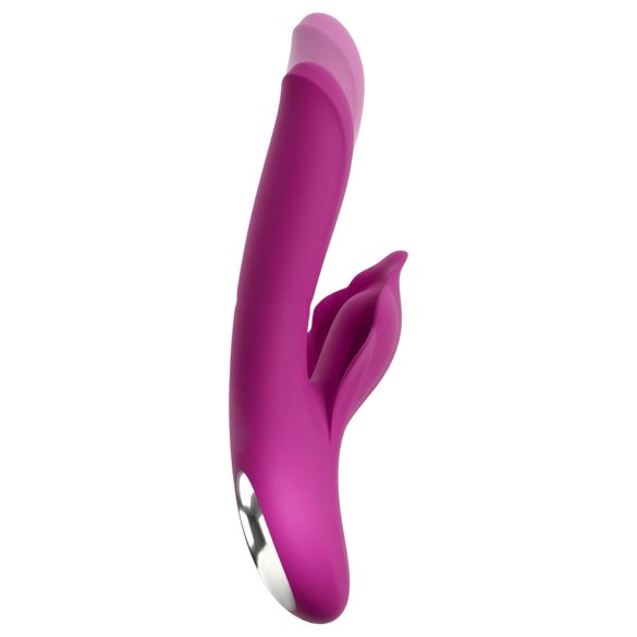 Javida - vibrador ponto G e clitóris 4 em 1 - silicone roxo