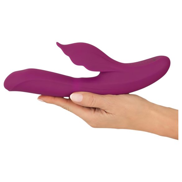 Javida - vibrador ponto G e clitóris 4 em 1 - silicone roxo