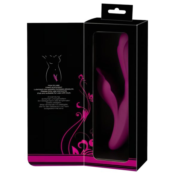 Javida - vibrador ponto G e clitóris 4 em 1 - silicone roxo