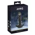 ANOS - vibrador próstata com anel estimulador - silicone preto