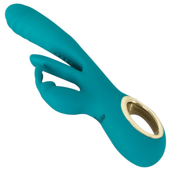 Smile - vibrador ponto G e clitóris com movimento pulsante - verde