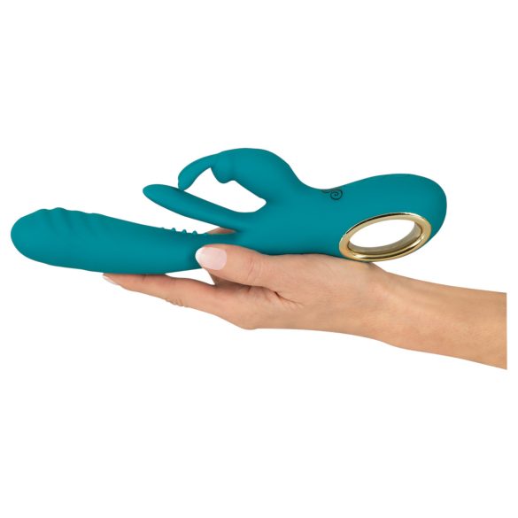 Smile - vibrador ponto G e clitóris com movimento pulsante - verde