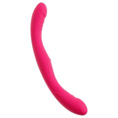 Couples Choice - vibrador dupla ponta - silicone rosa