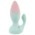 Beau Coeur Juvela - plug anal vibratório - silicone turquesa