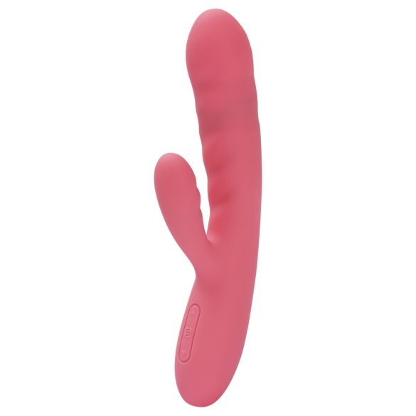 Svakom Avery - vibrador com braço clitoriano recarregável - rosa