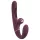 Javida - vibrador de casal sem arnês para usar com cinta (roxo)