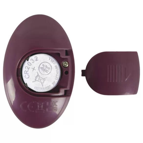 Javida - vibrador de casal sem arnês para usar com cinta (roxo)
