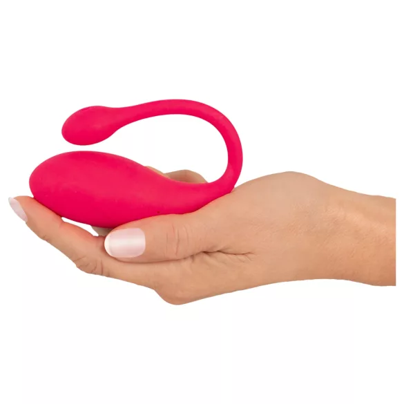 Beau Coeur Koral - ovo vibratório com controle remoto - silicone rosa