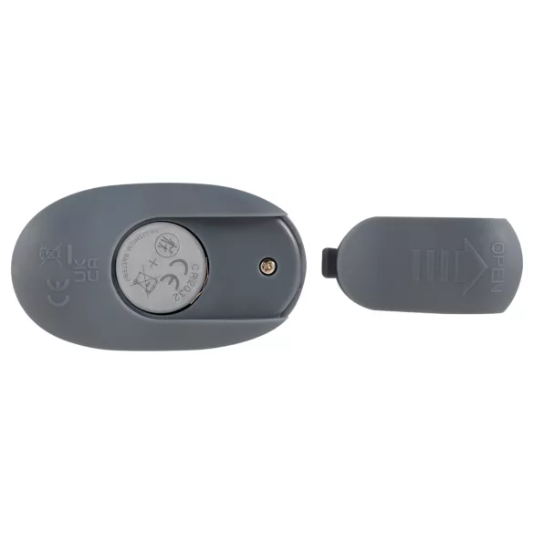 Beau Coeur Vylor - anel peniano com estimulador clitóris e testículos - cinza